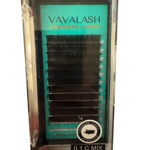 Vavalash Cashmere Lashes Volume Eyelash Lightweight Extensions 0.1 C MIX New NIB